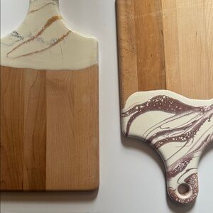 Orchid & Ash / Lynn & Lian Cutting Boards x2